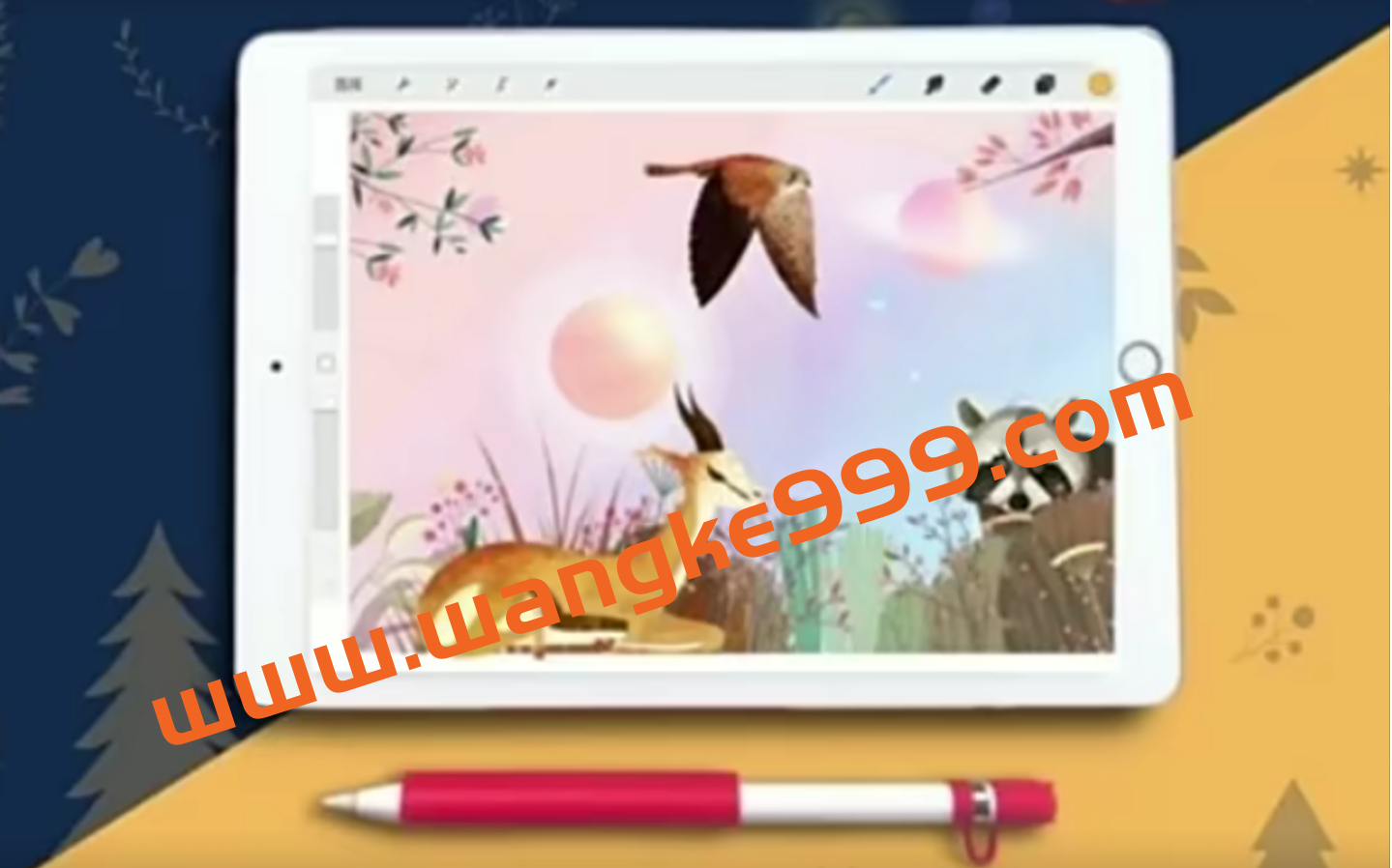 田小壮的博物艺术之旅-iPad插画课第三期插图 田小壮的博物艺术之旅-iPad插画课第三期插图