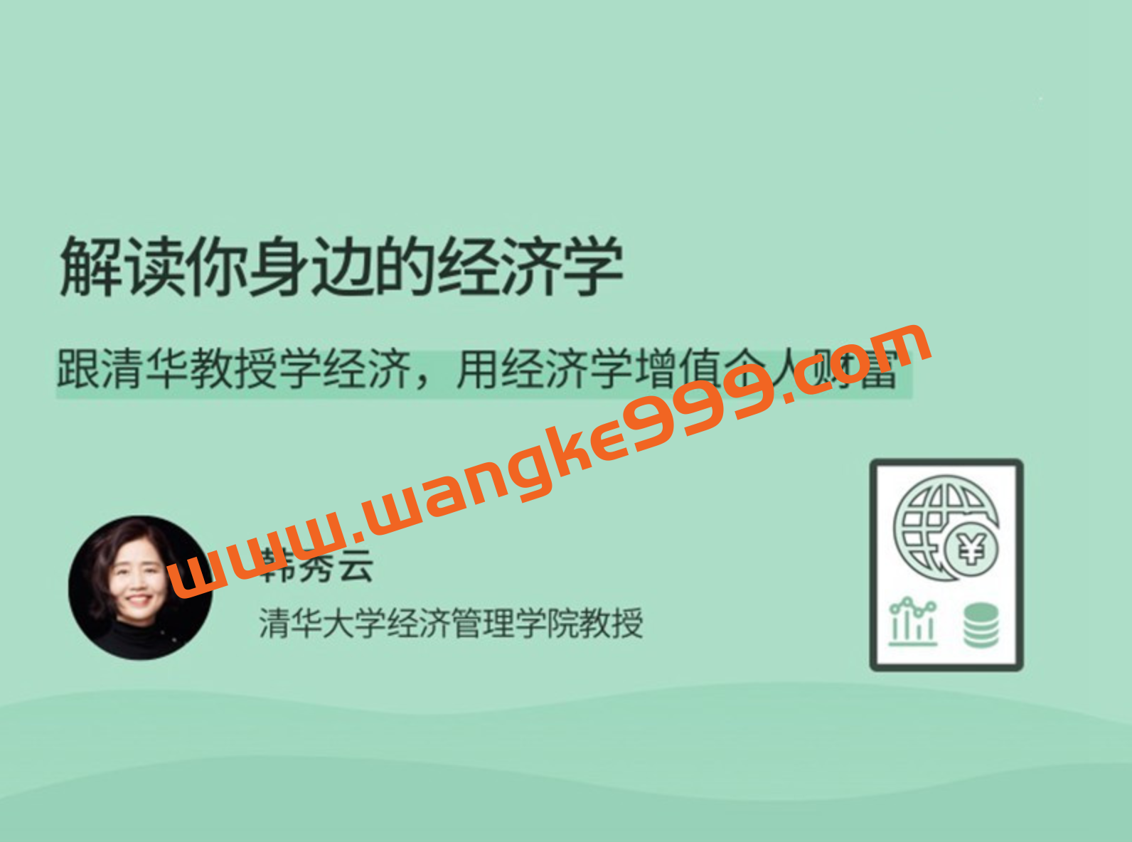 韩秀云解读你身边的经济学：跟清华教授学经济，用经济学增值个人财富插图