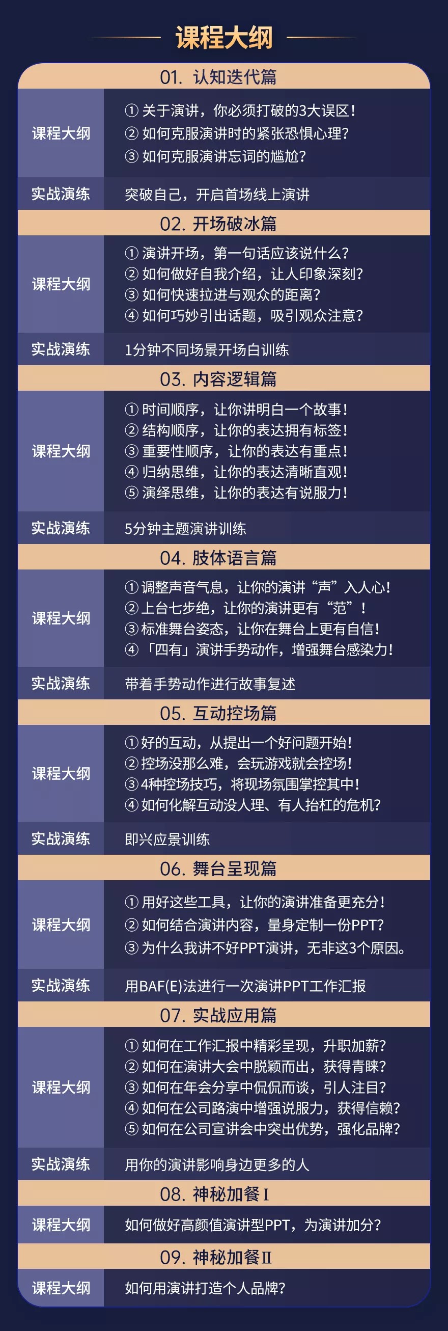 于木鱼即兴演讲《从0到1搞定即兴演讲特训营》视频课程插图2 于木鱼即兴演讲《从0到1搞定即兴演讲特训营》视频课程插图2
