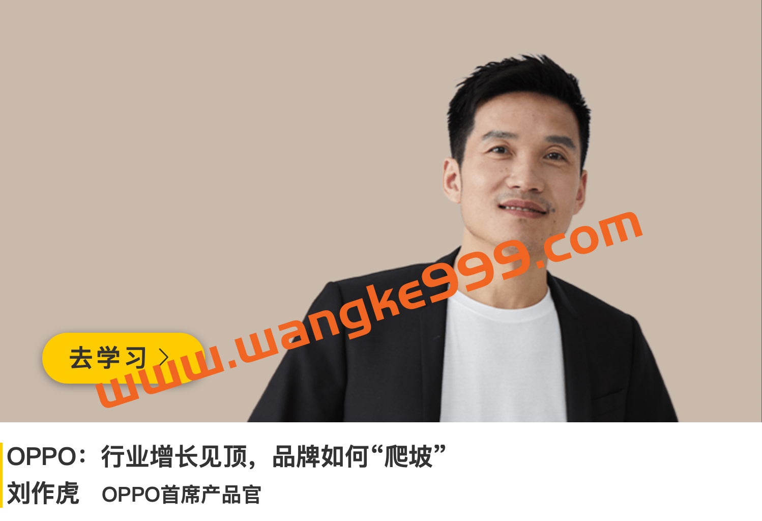 刘作虎《OPPO：行业增长见顶，品牌如何“爬坡”》插图