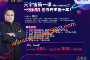 易欢欢《元宇宙第一课》:逐浪元宇宙十年