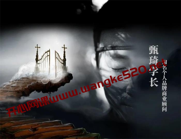 甄琦学长《商业世界罗生门》：少踩坑多赚钱，先找甄琦学商业插图