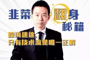 孙哥《韭菜翻身秘籍》：股海迷途，只有技术流是唯一正解