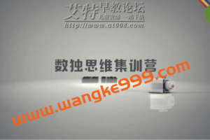 凯叔亲子训练营 《0基础数独思维课》