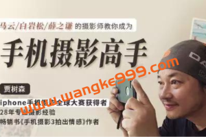 贾树森《明星大咖御用摄影师-教你成为手机摄影高手》