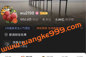 微博千万粉丝大V广西WU2198 文档+盘中文字群