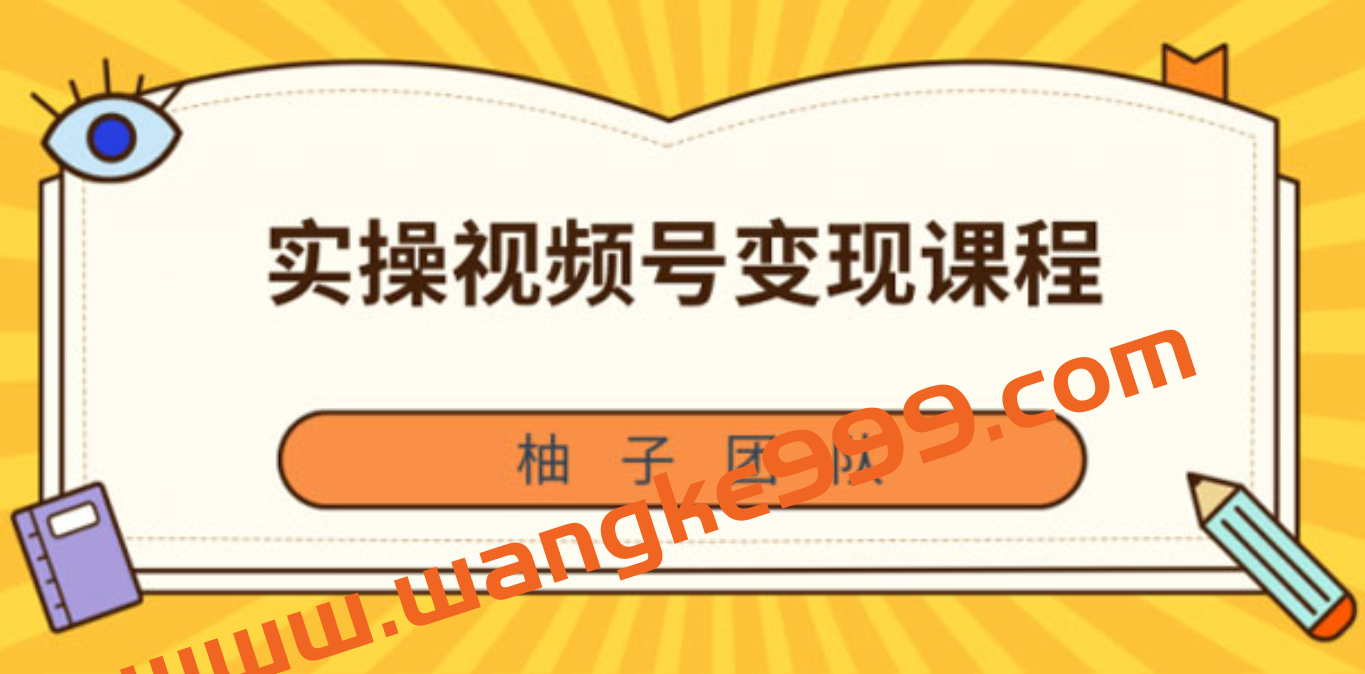 柚子团队内部课程：实操视频号变现课程，助你2021抓住赚钱风口【视频课程】插图