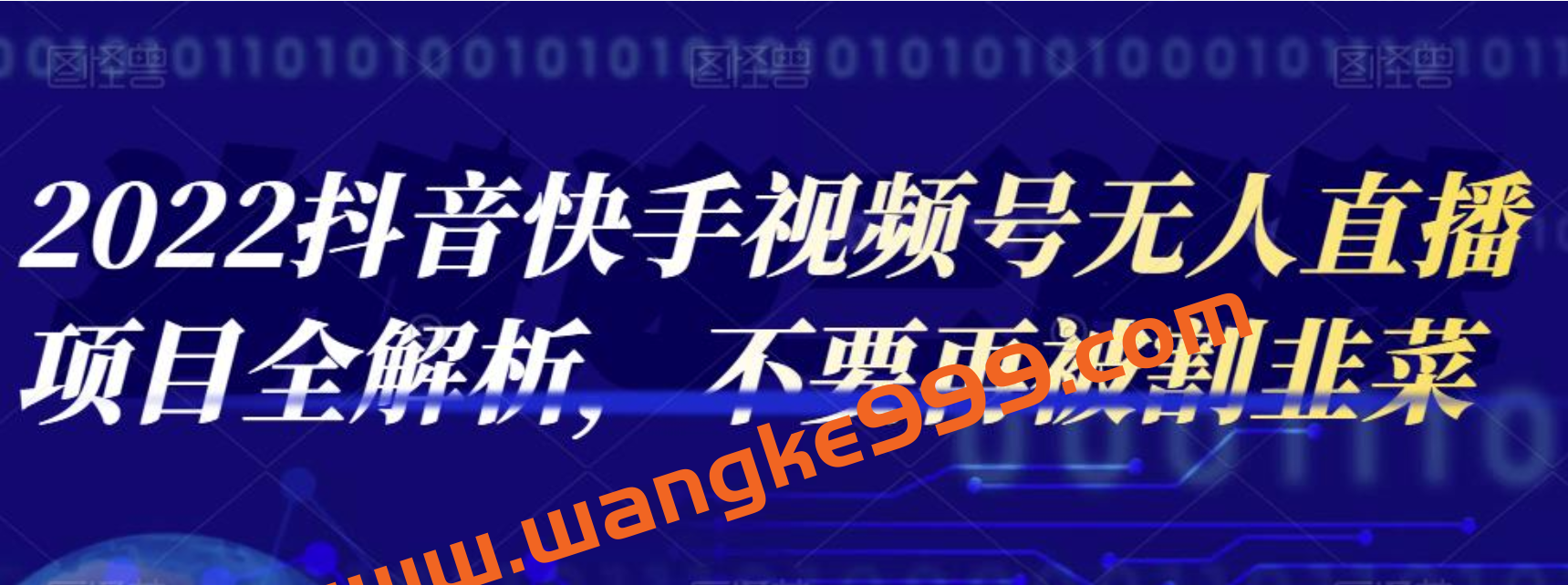 2022抖音快手视频号无人直播项目全解析，不要再被割韭菜插图