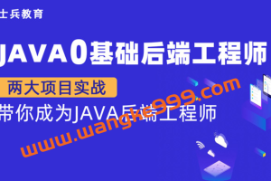 马士兵 Java零基础后端工程师（P5）