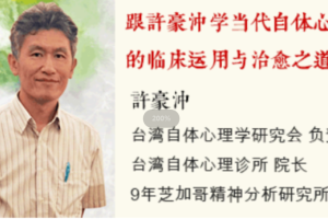 许豪沖《当代自体心理学的临床运用与治愈之道》