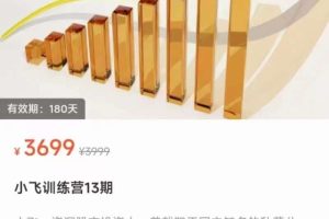 小飞训练营第13期
