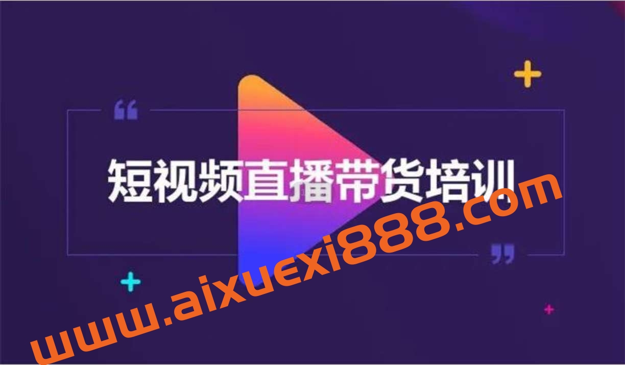 财老师《短视频带货爆单运营》插图