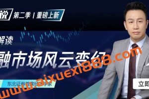 华尔街见闻《付鹏说》第二季