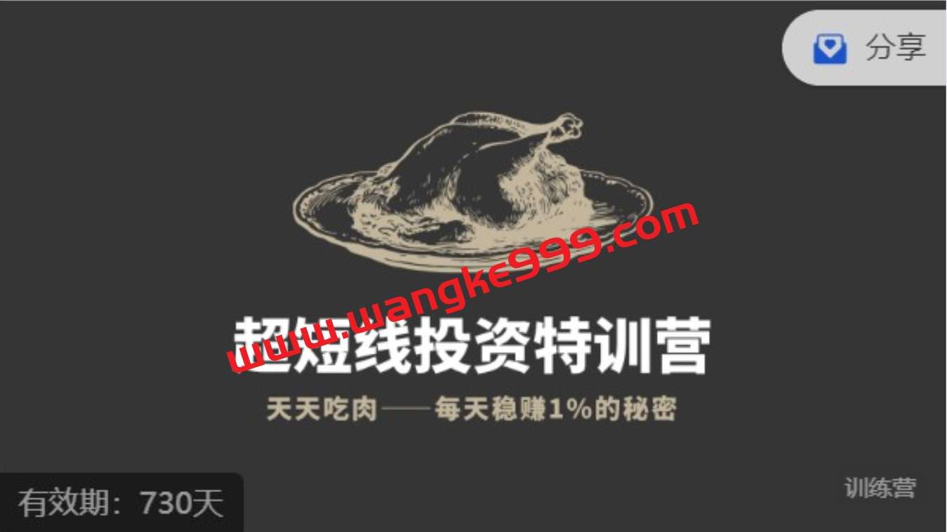 有钱有闲-帅老板的趋势投资课插图