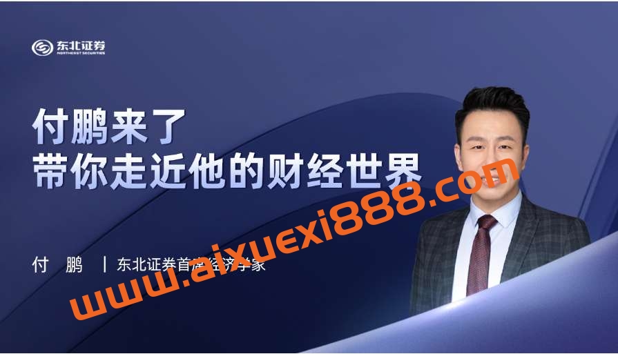 【华尔街见闻】付鹏说 2024年付鹏的财经世界视频+音频+讲义插图