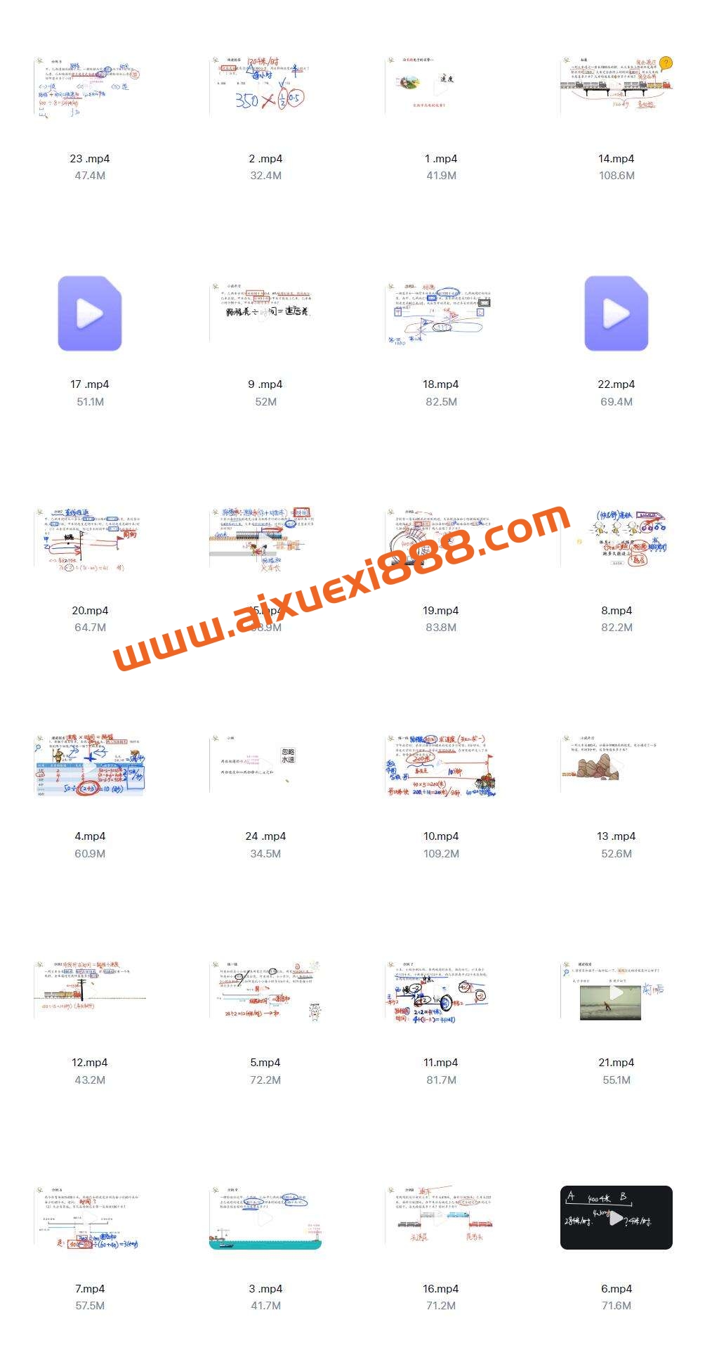 清华潘潘-行程问题24讲插图1 清华潘潘-行程问题24讲插图1