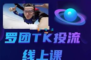 罗团《TikTok投流线上课》