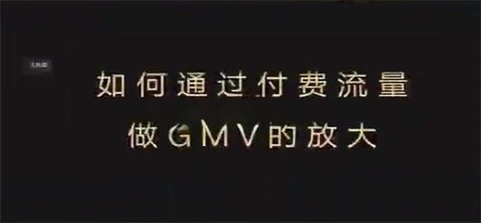 大圣《如何利用付费流量GMV的放大》插图 大圣《如何利用付费流量GMV的放大》插图