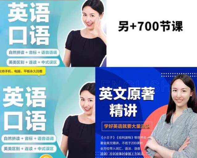 同传姐妹花完美口语速成700课插图