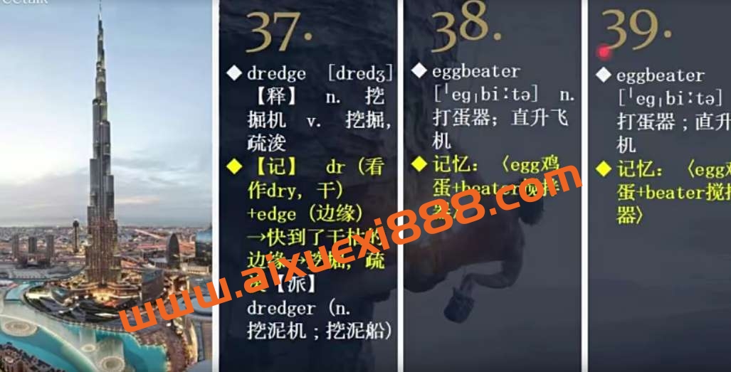 干货英语单词1万3个月200节课全记牢插图 干货英语单词1万3个月200节课全记牢插图