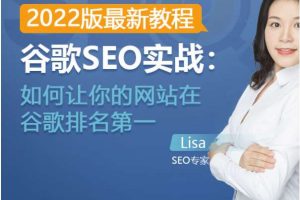 谷歌SEO实战教程：谷歌排名第一秘籍，内容从入门到高阶