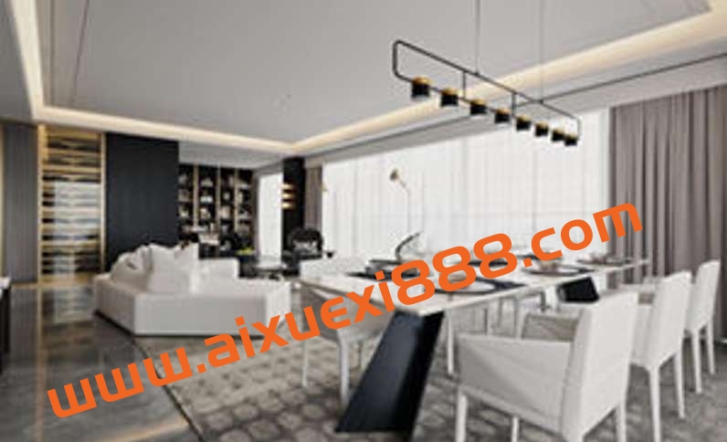 文洋Corona8室内设计3dmax2022秋季班插图