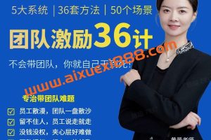 【众筹】黄景：团队激励36计