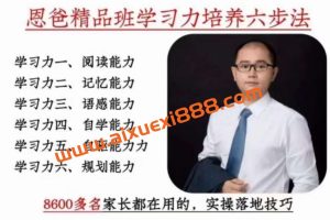 恩爸学习力培养六步法
