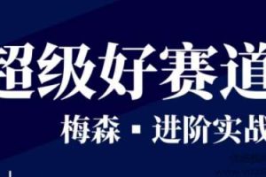2024年梅森投研·超级好赛道进阶实战 视频＋文字