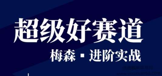 2024年梅森投研·超级好赛道进阶实战 视频＋文字插图