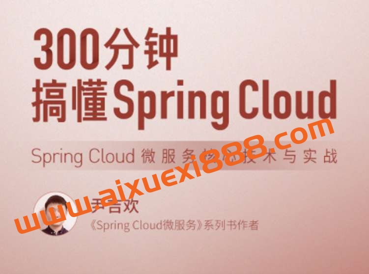300分钟搞懂 Spring Cloud,Spring Cloud 微服务核心技术与实战插图 300分钟搞懂 Spring Cloud,Spring Cloud 微服务核心技术与实战插图