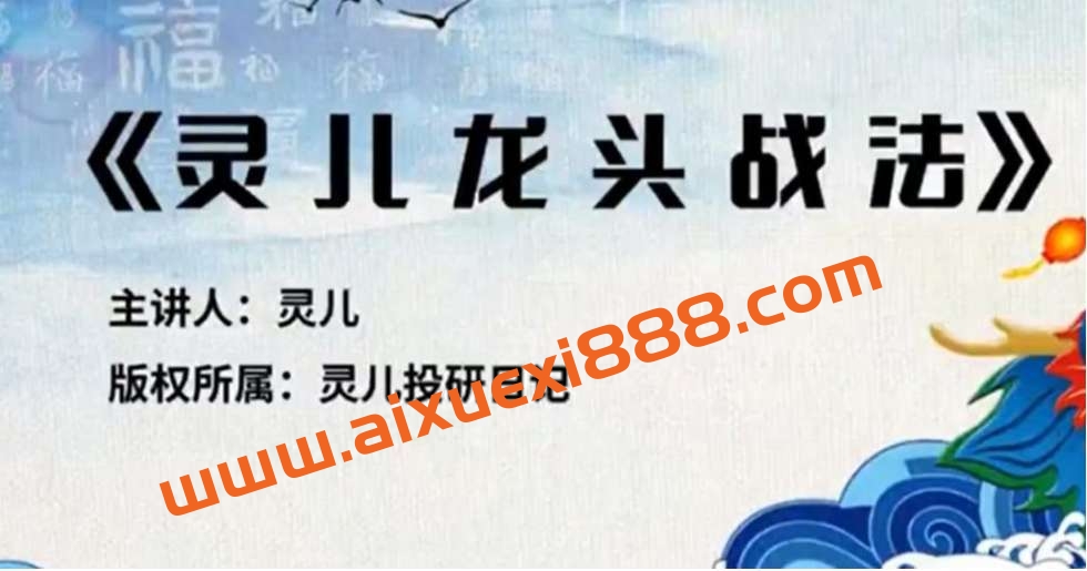 【灵儿】核心龙头战法灵儿投研日记2022年插图