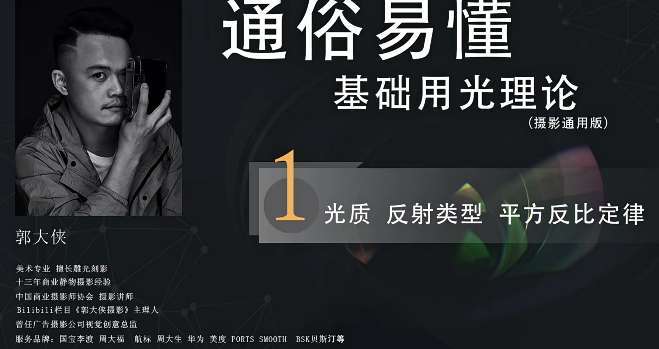 郭大侠产品摄影用光精品课程插图