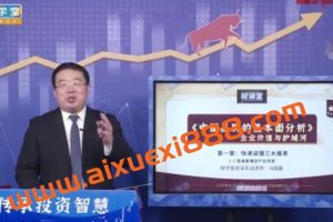 财学堂冯国磊基本面36集完整版