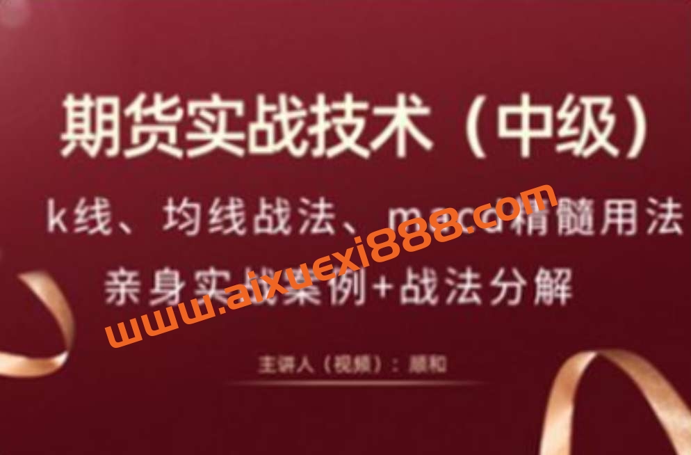 顺和博士-期货实战精华技术（进阶级）插图