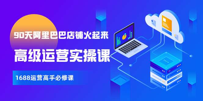 90天阿里巴巴店铺火起来-全套高级运营课插图