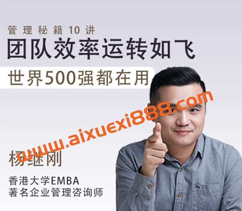 管理秘籍10讲 团队效率运转如飞，世界500强都在用的转型必修课插图