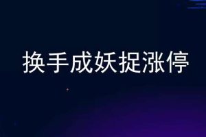 袁博【牛散特训营专栏】换手成妖捉涨停