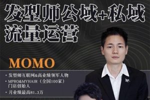 momo《发型师公域+私域流量运营》