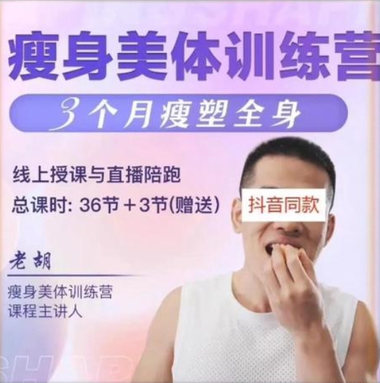 老胡《瘦身美体训练营》3个月瘦塑全身